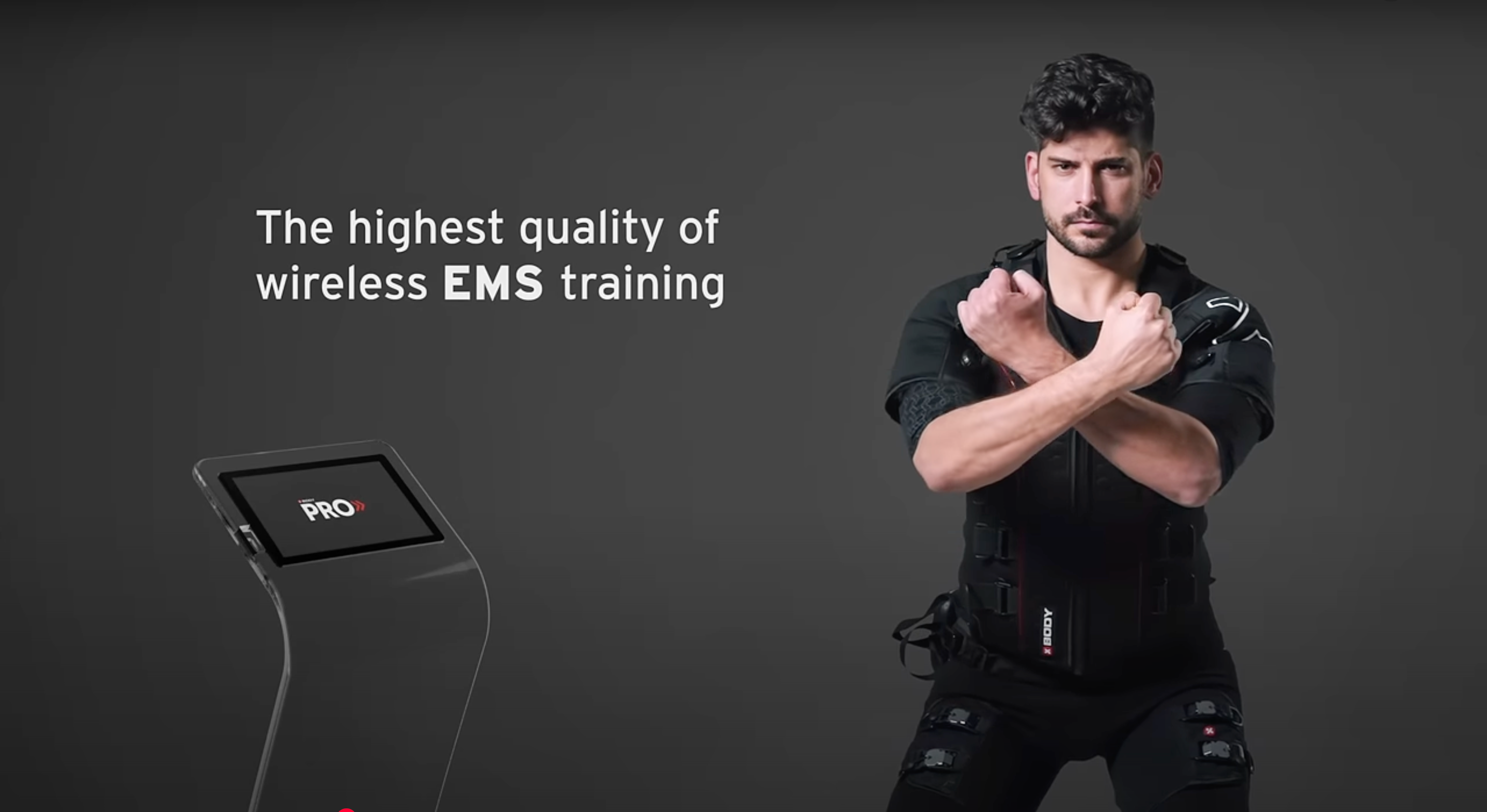 Video laden: XBODY (the highest quality of wireless EMS)
